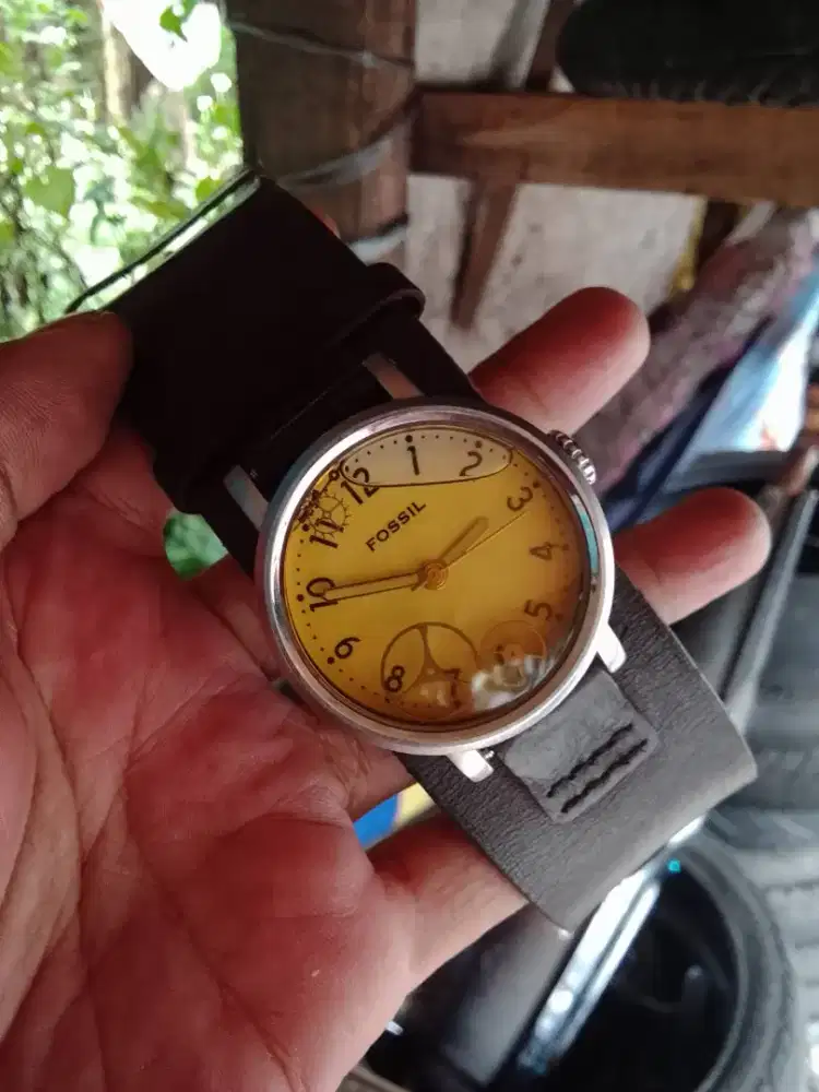 Jam Unik Fossil Original