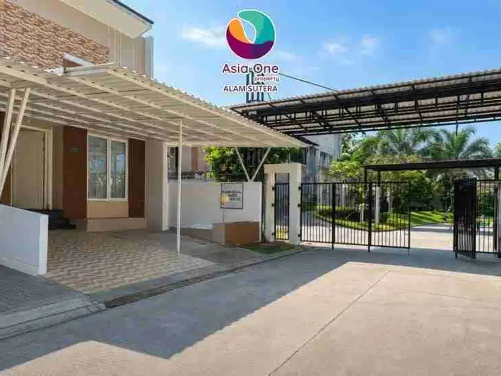 Dijual Rumah Siap Huni Dekat Stasiun Cisauk Serpong Garden Cluster Green View