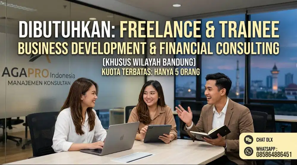 Lowongan Freelance / Trainee Business Development Bandung
