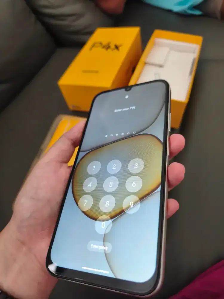 JUAL REALME P4X 4+4GB 128 BARU 2 MINGGU BELI