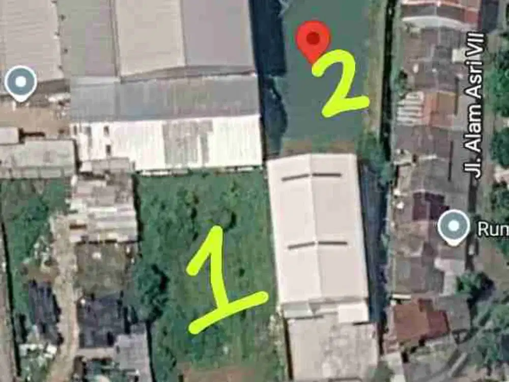 jual Tanah kavling di pergudangan Serua Bojongsari depok