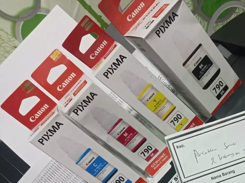 Tinta Pixma Canon 790 For Printer Canon G1000 G1010 G2000 G2010 G3010