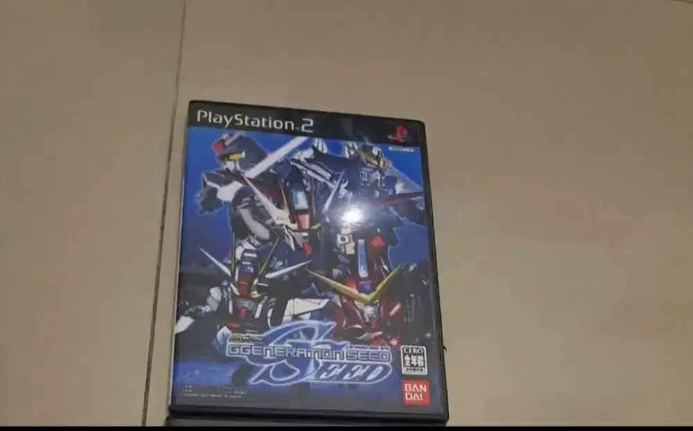 Kaset Ps2 Original SD Gundam G Generation Seed