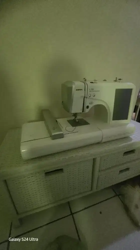Mesin Bordir Komputer Simaru V-700 Second Berkualitas Masih Mulus!
