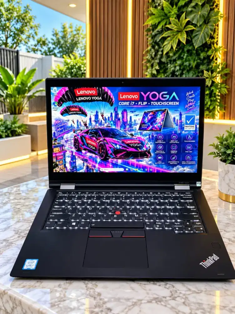 Lenovo Thinkpad YOGA X380-PRO FLIP i7 TOUCHSCREEN  [RAM 8GB +SSD 256GB