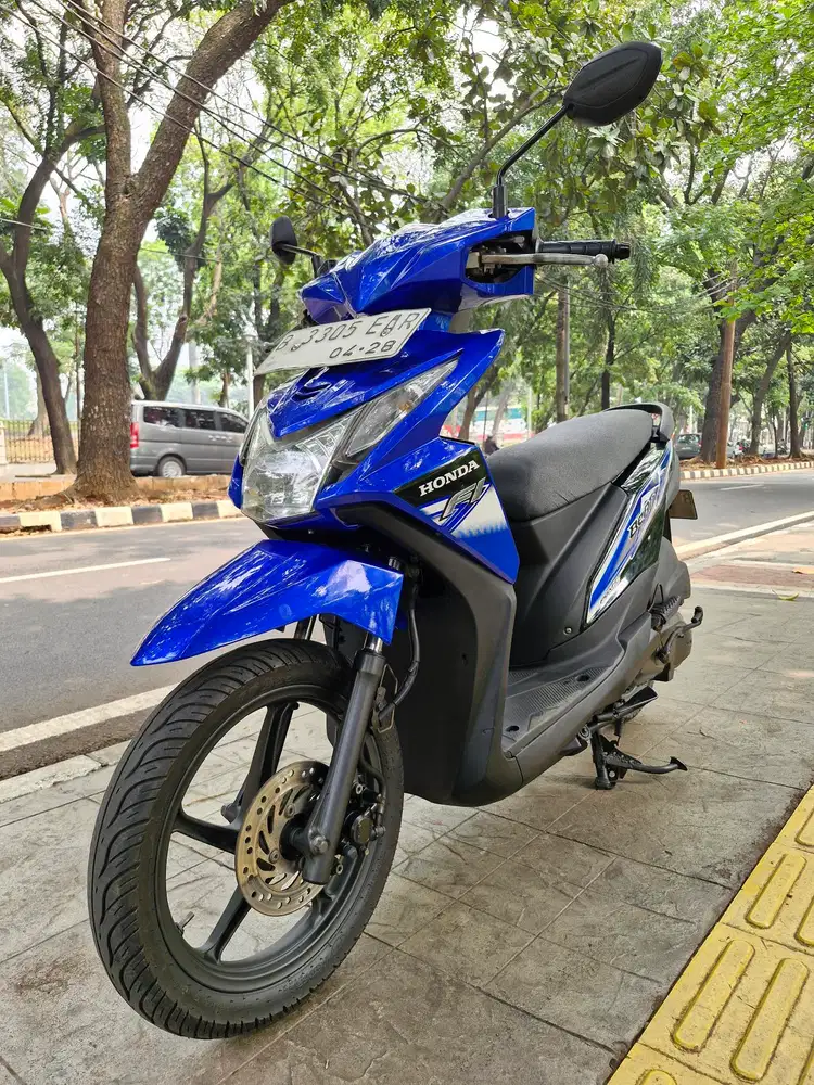 DIJUAL CASH HONDA BEAT CW CBS FI THN 2013 PJK IDUP SIAP PAKAI