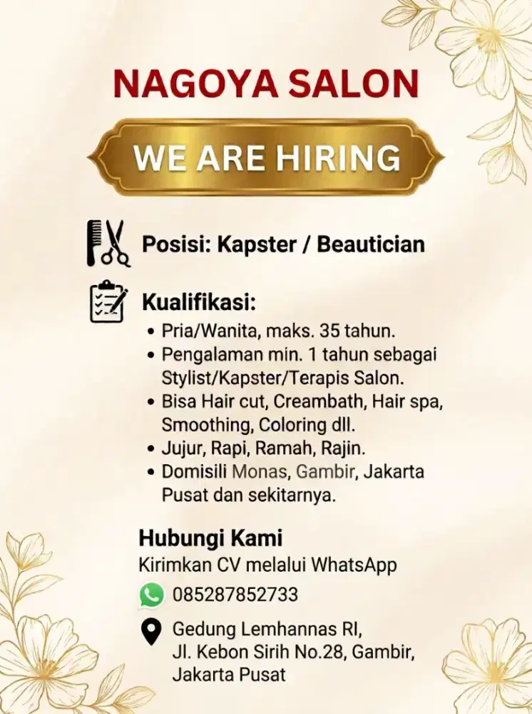 Loker kapster / beautycian