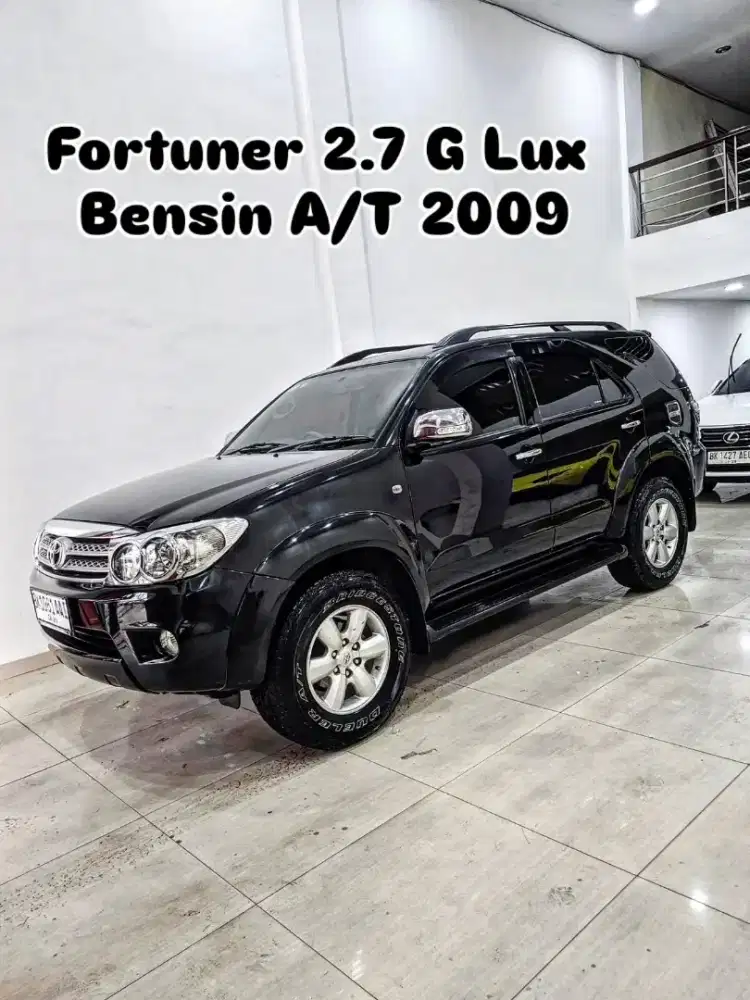 FORTUNER 2.7 G Bensin Automatic 2009 / 2010 hitam toyota