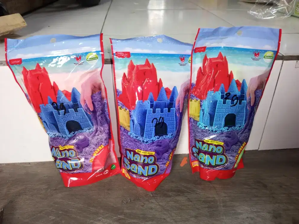 Mainan Anak Pasir Ajaib 800gr