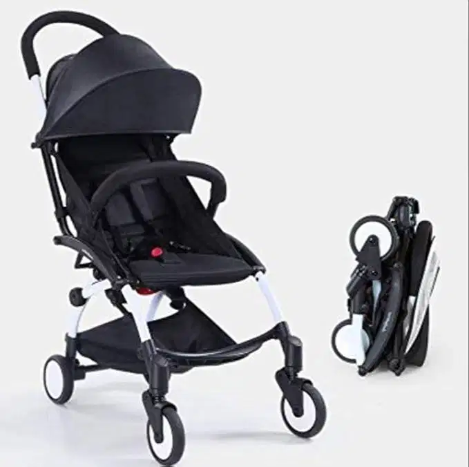 Stroller merk baby time warna hitam bagus