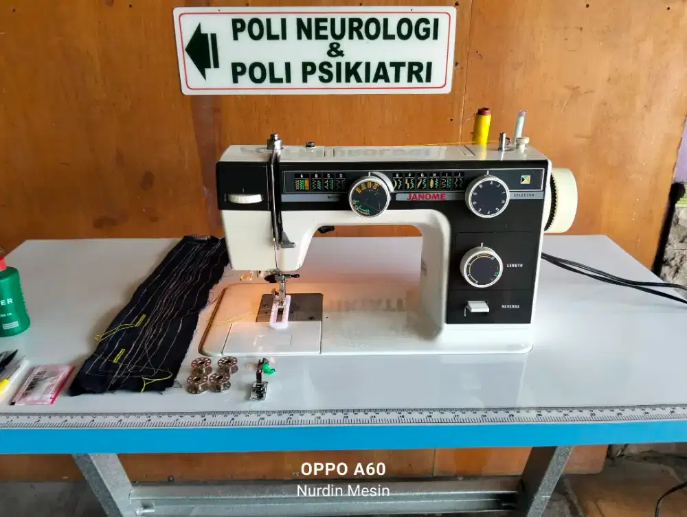 Mesin jahit Multifungsi JANOME L395F Ori komplit siappakai garansi