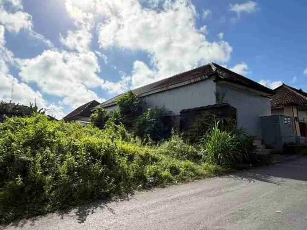 Dijual Tanah 232m2 Strategis Hanya Berjarak 100meter Kampus Unud Jimbaran