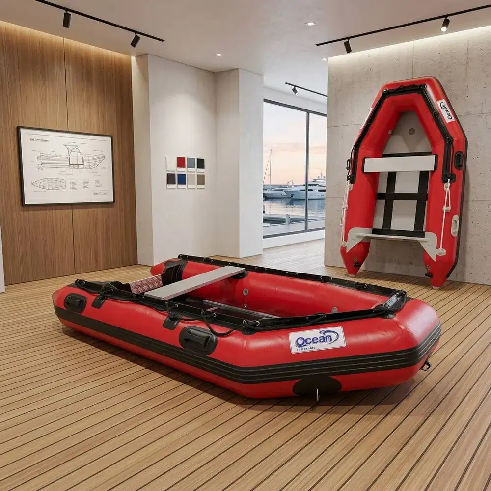 Perahu Karet Rescue Banjir Standar SAR OCEAN 310 Kapasitas 4-5 Orang