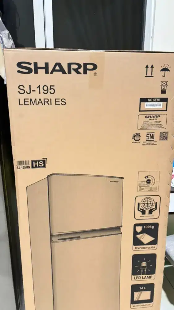 Kulkas Sharp SJ 195 MN HS