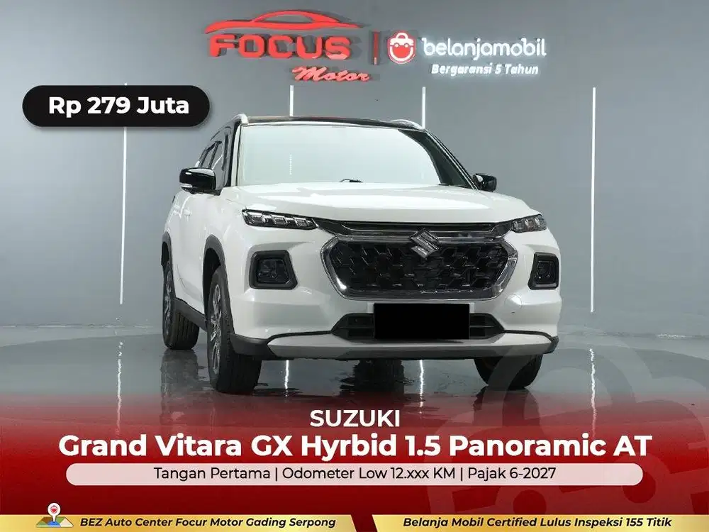 [GARANSI 5THN LOW KM] Suzuki Grand Vitara GX Hyrbid 1.5 2023/2024/2025