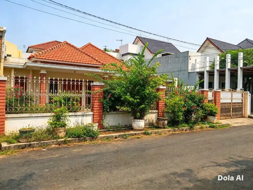 Rumah Luas 435m2 di Komplek Golf BCS Rawamangun Jaktim