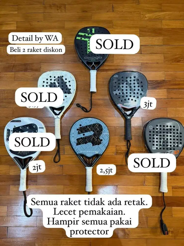 Raket padel adidas, royal,