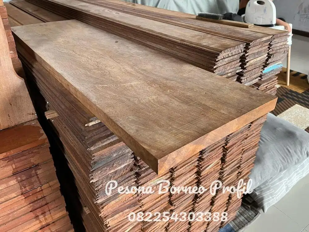 Ready PAPAN TANGGA ULIN Panjang 1 METER