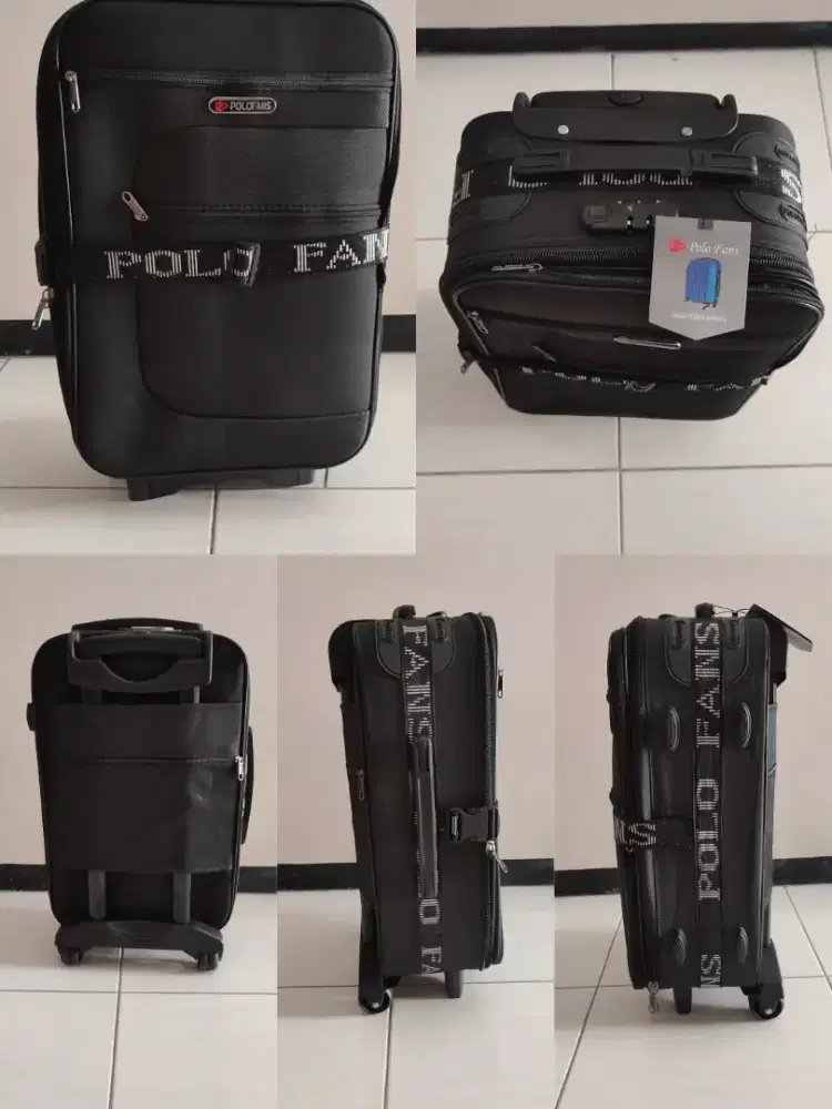 koper traveling bagasi merk polo fans.