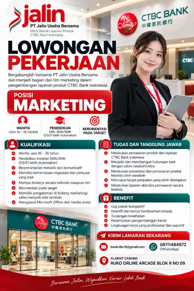 LOWONGAN PEKERJAAN