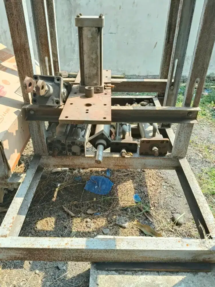 mesin forming vacum double moulding
