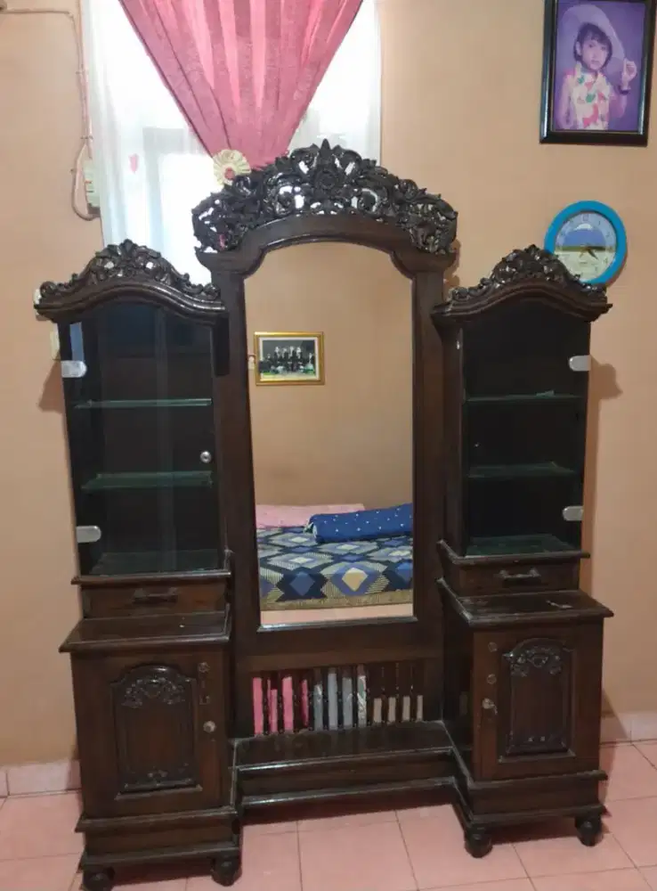 Dijual meja rias jati harga murah