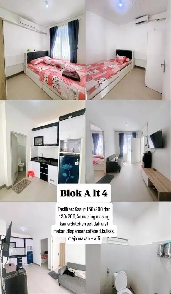 Dijual Apartemen Green Valley Full Furniture
