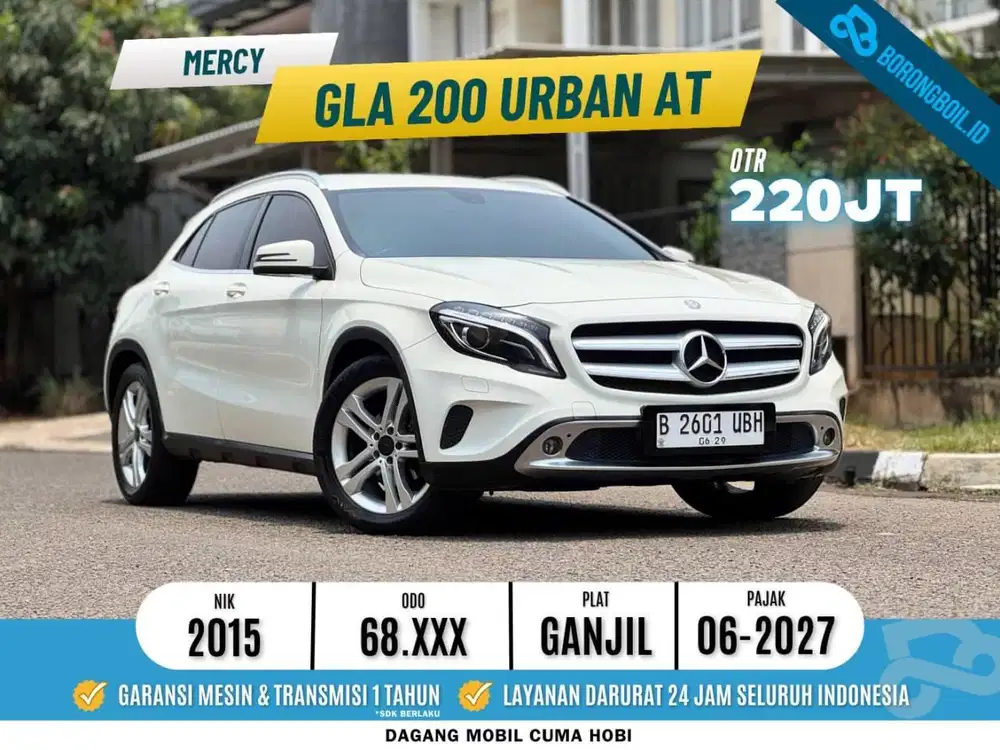 Mercy GLA 200 Urban AT Putih 2015