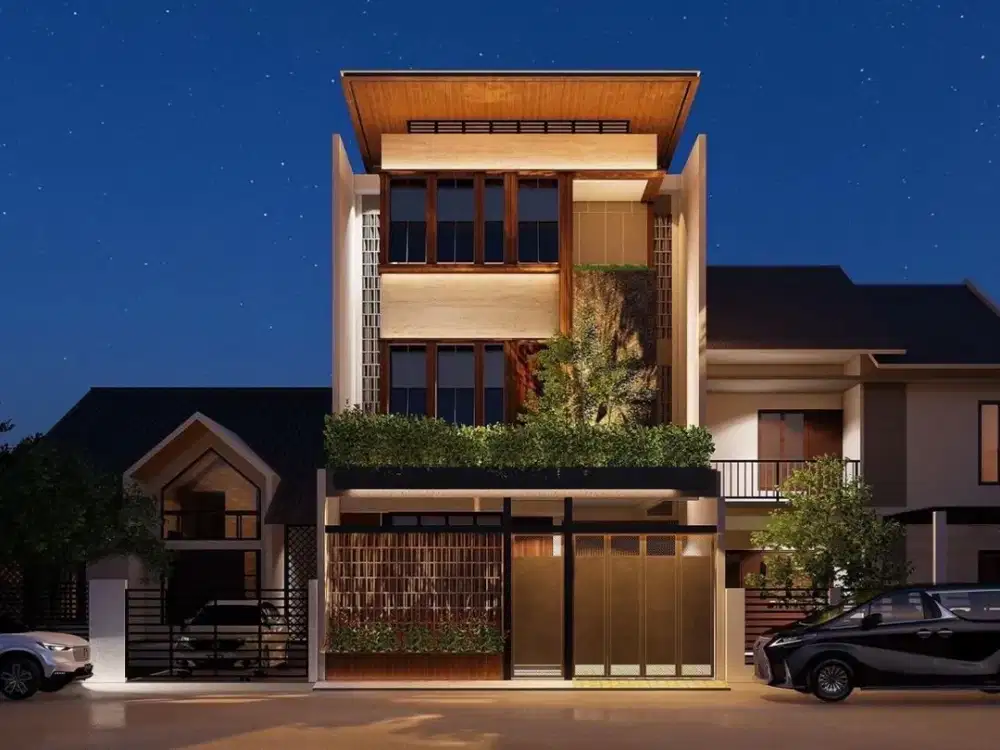 DIJUAL RUMAH BARU 3 LANTAI PONDOK INDAH 280 M²