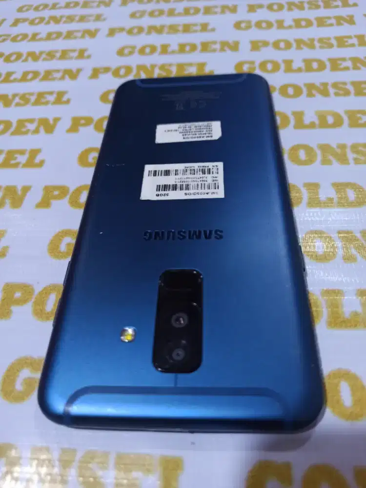 Galaxy A6+Plus NFC 64Gb/Ram4Gb Amoled.ORI Perfect-Golden ponsel