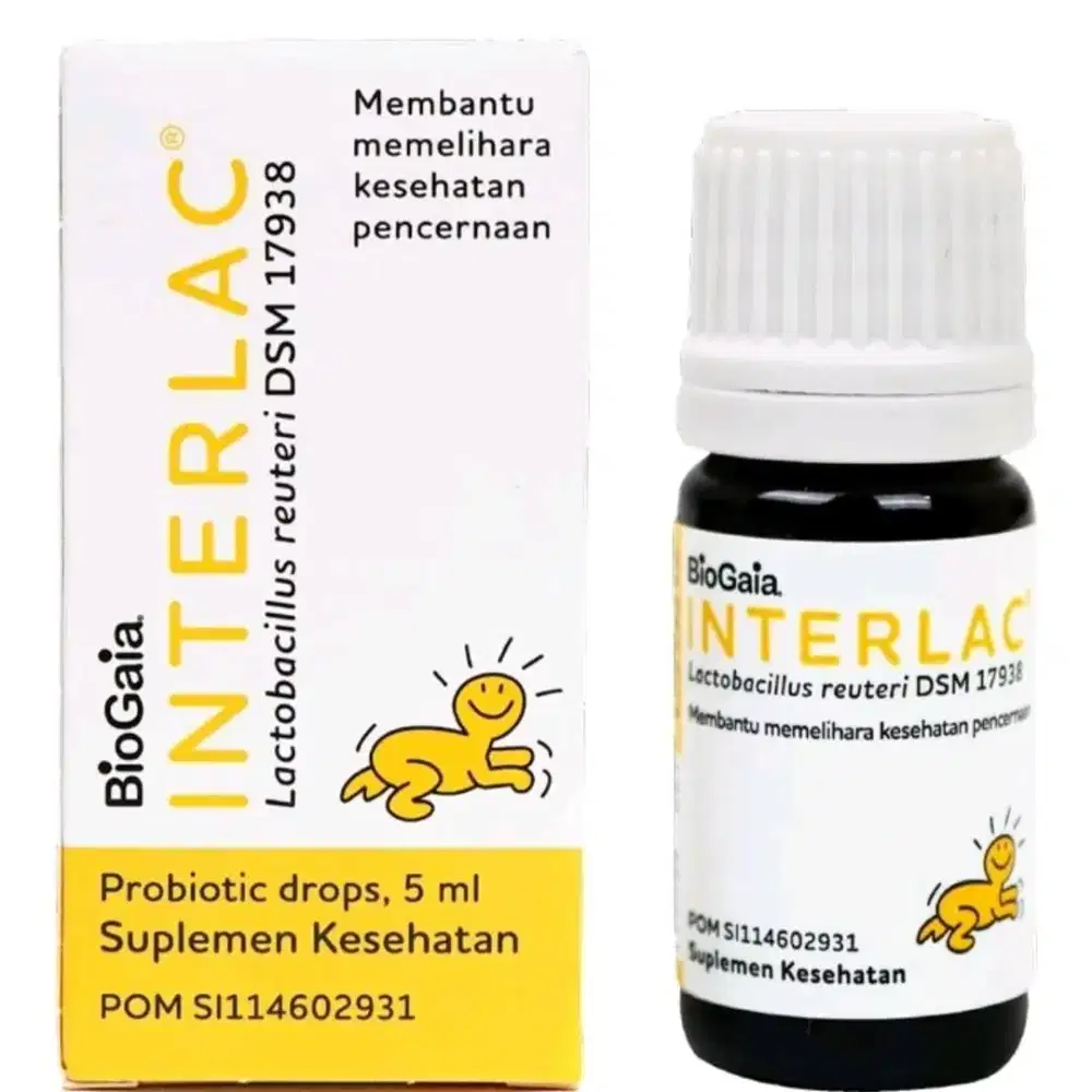 Interlac drop probiotik Original apotik resmi bisa kirim se indonesia