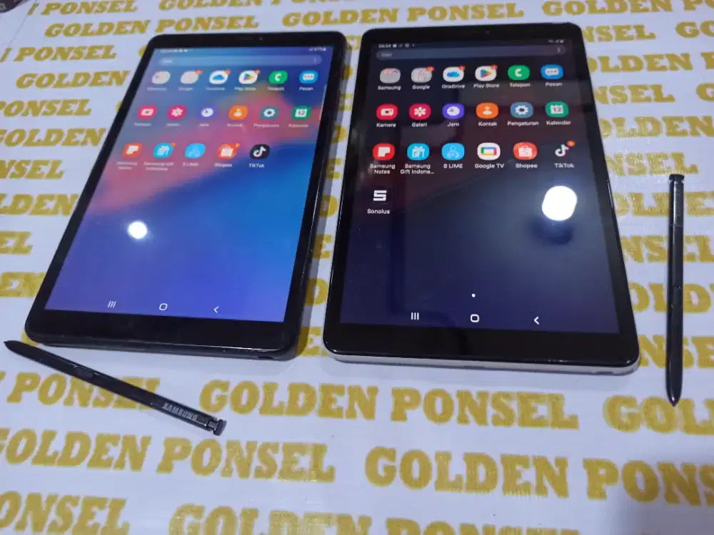 Samsung Tab S Pen 8inch (32Gb/Ram3Gb)Bisa kartu+4G ORI Golden ponsel