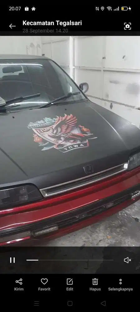Honda Civic 1990 Bensin