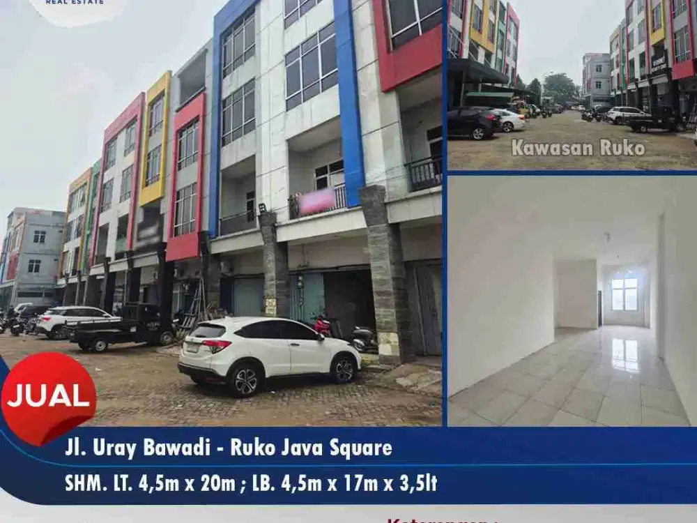Ruko Beton 3,5 lantai