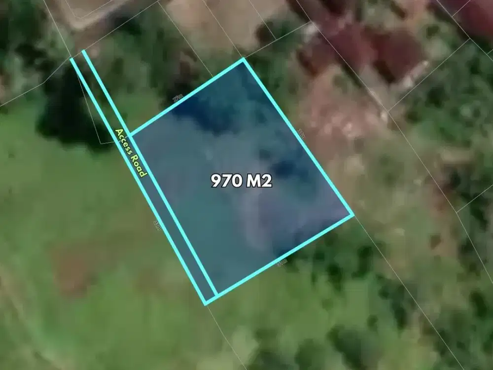 Leasehold Land 9.7 Are in Growing Villa Area | Yellow Zone | Nyitdah, Tabanan