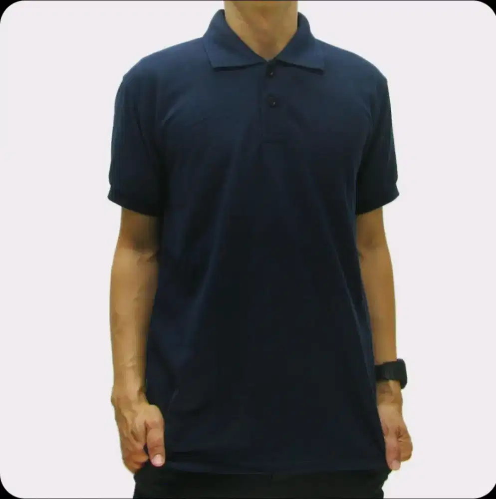 Kaos kerah Wangki polos