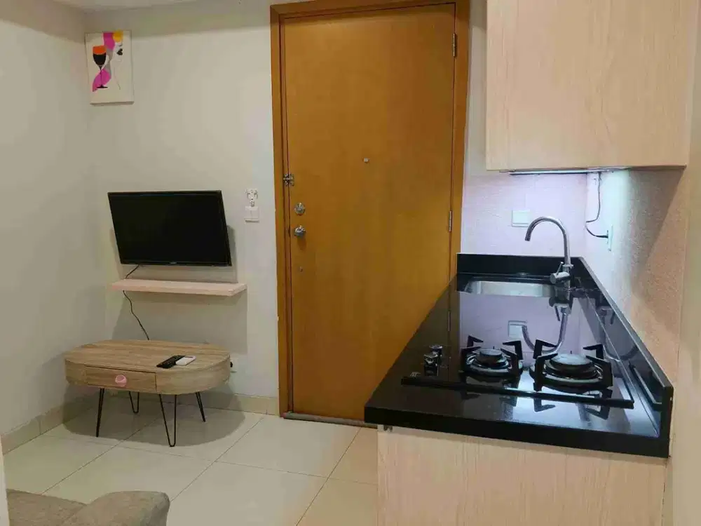 di sewakan apartemen the mansion Kemayoran tipe 1 bedroomi furnish