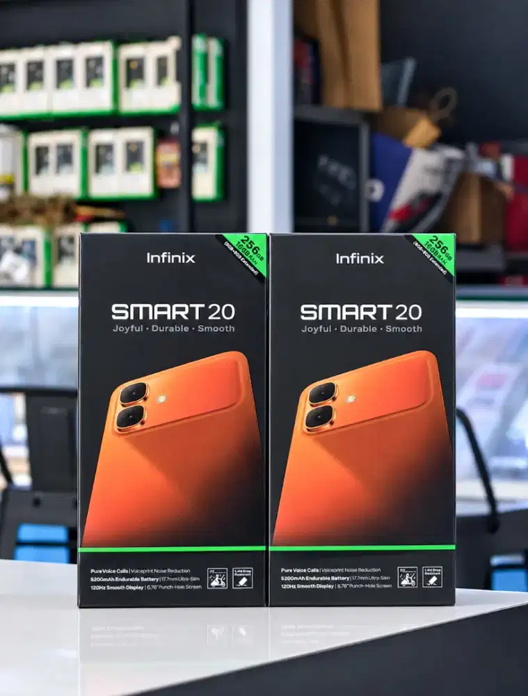Infinix Smart 20 4/256GB (new)*Bisa Cod, Fastrespon WA