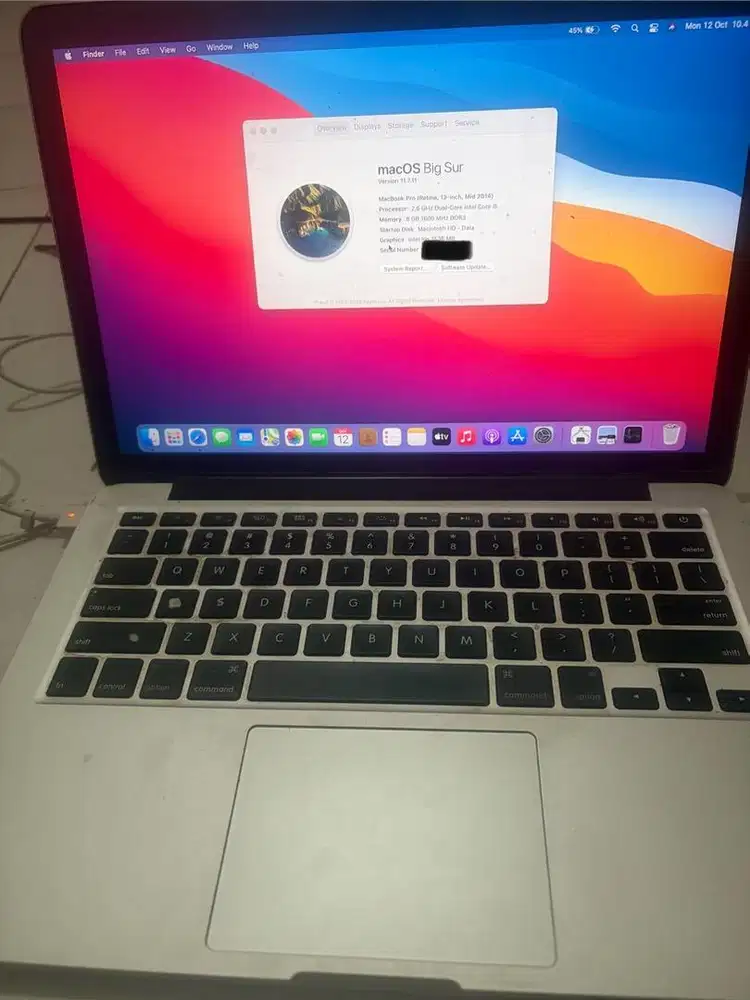 Jual macbook pro 2014