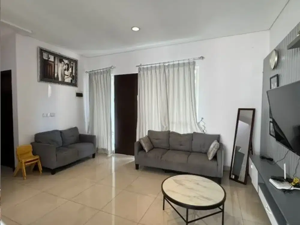 Dijual Cepat Rumah 2 Lantai Full Furnish Siap Huni Cluster Mississippi Jakarta Garden City (029)