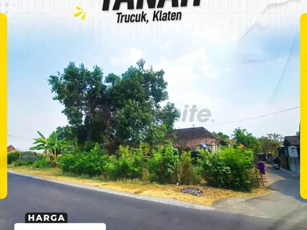 Dijual Tanah Strategis di Trucuk, Klaten