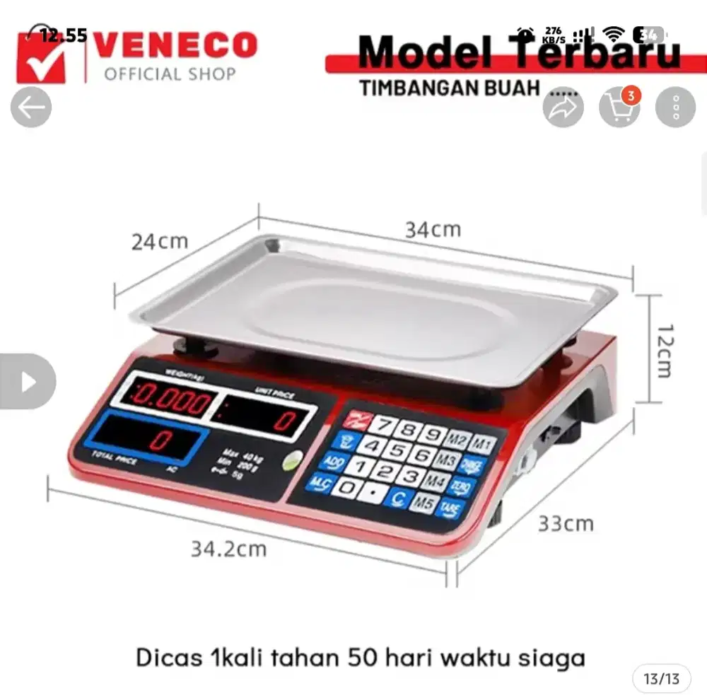 Timbangan digital