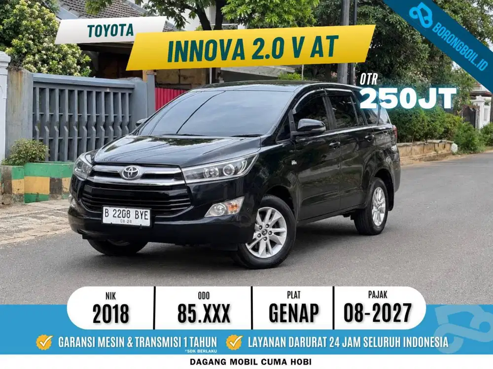 Istimewa!! Toyota Kijang Innova V bensin 2018