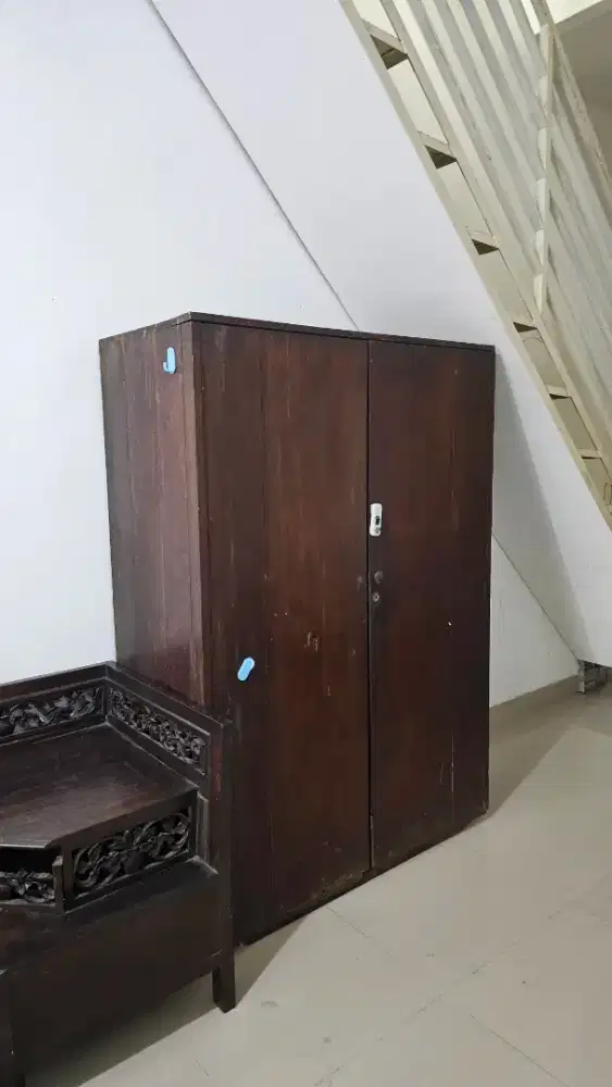 Lemari full Jati Jadoel Besar Murah aja
