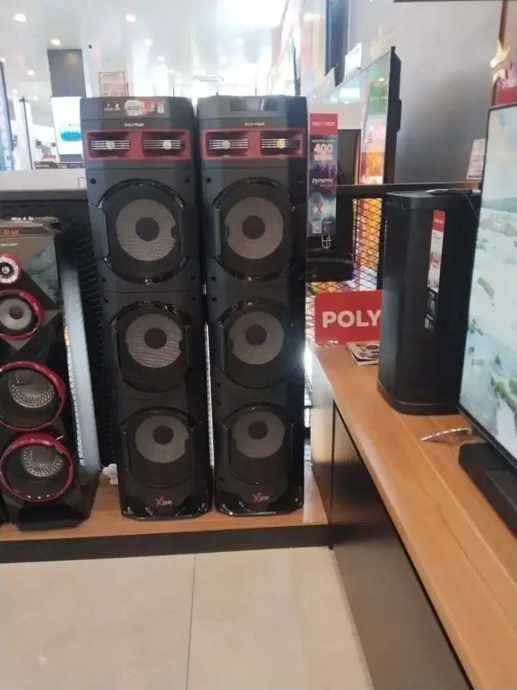Ready Speaker Aktif Polytron Promo Cicilan bunga 0% di Atlanta Mataram