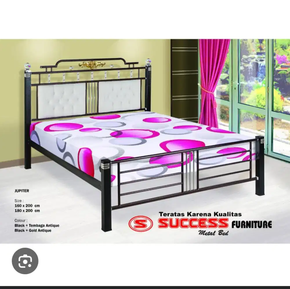 Tempat tidur/ Ranjang BESI merek SUKSES