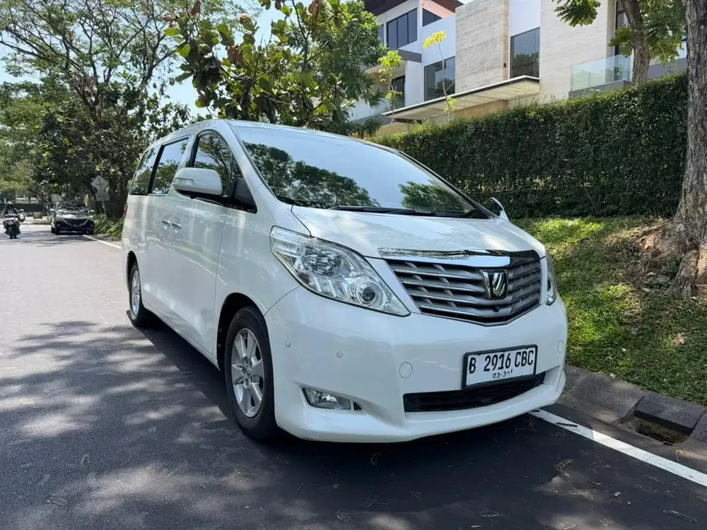 Toyota Alphard 2010 wheelcab premium sound record