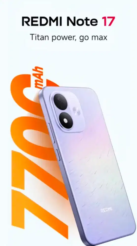 REDMI NOTE 17 6/128 6/256 PROMO HP TERMURAH DIJOGJA PROMO TERBATAS