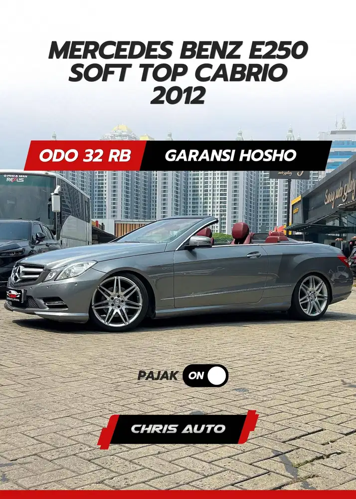 Tdp25Jt Angs15.9jt [Odo 32rb] MERCY E250 CABRIO 2013 / 2012 428i