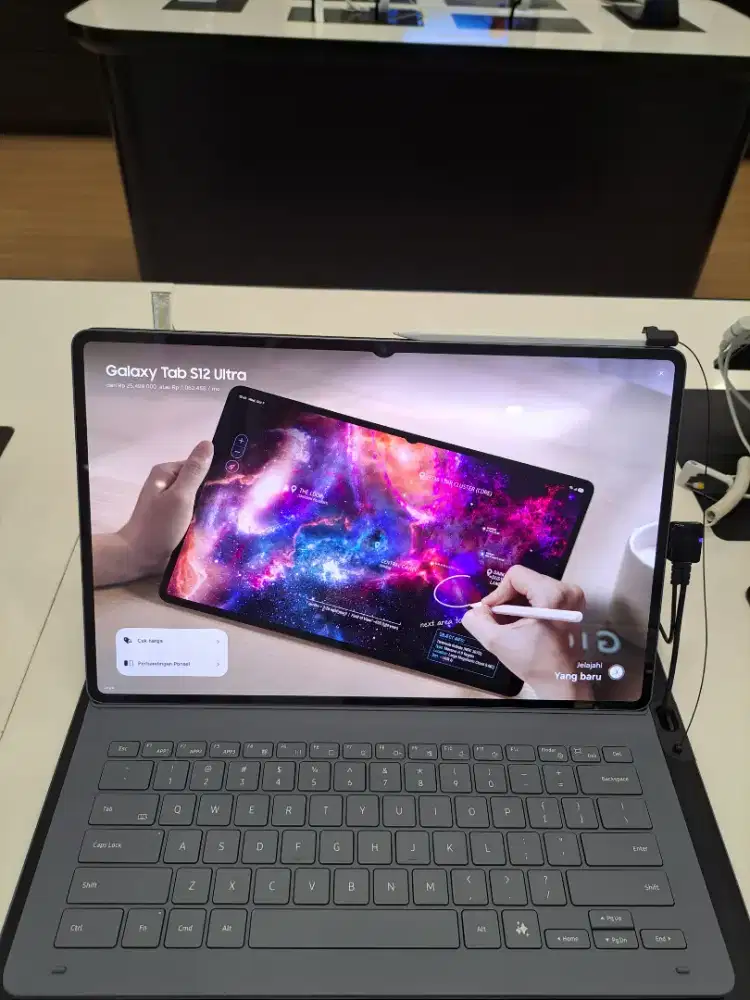 GALAXY TABLET S12 ULTRA / DISKON 1.5JT / GRATIS KEYBOARD / CICILAN 0%